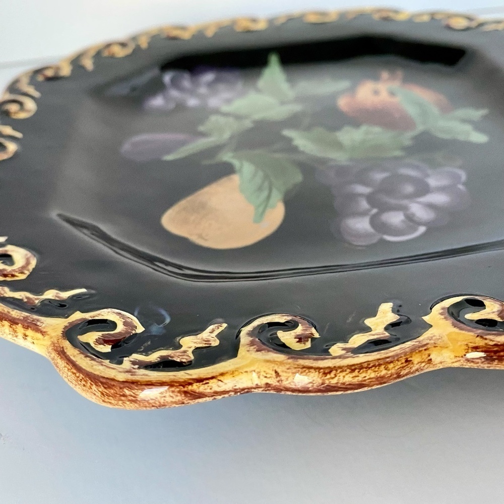 RAYMOND WAITES POMPEII Salad Dessert Plates Set of 2 by Certified International - Picture 5 of 14